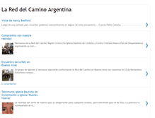 Tablet Screenshot of lareddelcaminoarg.blogspot.com