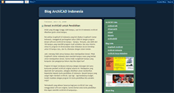 Desktop Screenshot of blogarchicad.blogspot.com