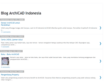 Tablet Screenshot of blogarchicad.blogspot.com