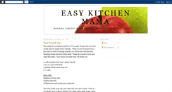 Desktop Screenshot of easykitchenmama.blogspot.com