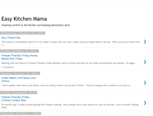 Tablet Screenshot of easykitchenmama.blogspot.com