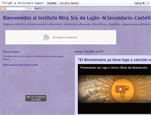 Tablet Screenshot of escuelasecundarialujan.blogspot.com