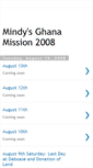 Mobile Screenshot of mindysghanamission.blogspot.com