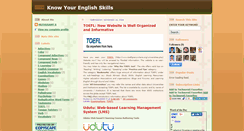 Desktop Screenshot of know-your-english-skills.blogspot.com