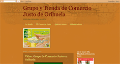 Desktop Screenshot of comerciojustodeorihuela.blogspot.com