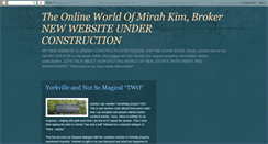 Desktop Screenshot of mirahkim.blogspot.com