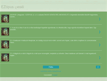 Tablet Screenshot of ezopus.blogspot.com
