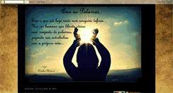Desktop Screenshot of amoaspalavrasci.blogspot.com