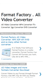 Mobile Screenshot of formatfactory.blogspot.com
