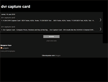 Tablet Screenshot of dvr-capturecard.blogspot.com