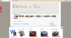 Desktop Screenshot of bizuteriazfilcu.blogspot.com