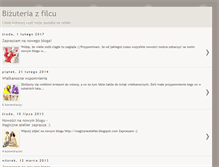 Tablet Screenshot of bizuteriazfilcu.blogspot.com