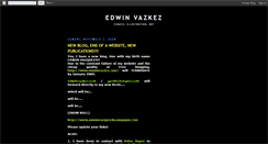 Desktop Screenshot of edwinvazkez.blogspot.com