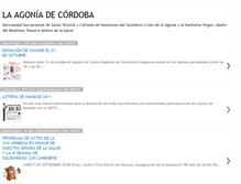 Tablet Screenshot of laagoniadecordoba.blogspot.com