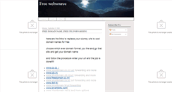 Desktop Screenshot of freewebstuffff.blogspot.com