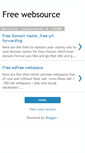 Mobile Screenshot of freewebstuffff.blogspot.com