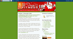 Desktop Screenshot of 12daysoffitness.blogspot.com