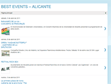 Tablet Screenshot of eventos-alicante.blogspot.com