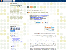 Tablet Screenshot of andreaparentcoach.blogspot.com