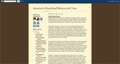 Desktop Screenshot of motorcycletourusa.blogspot.com