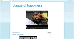 Desktop Screenshot of plagueofhappiness.blogspot.com