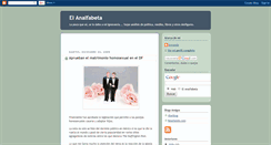 Desktop Screenshot of elanalfabeta.blogspot.com