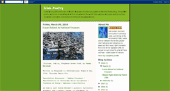 Desktop Screenshot of irishpoetry.blogspot.com