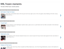 Tablet Screenshot of nhlfrozenmoments.blogspot.com