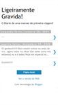 Mobile Screenshot of ligeiramentegravida.blogspot.com