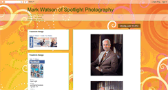 Desktop Screenshot of markwatsonspotlightphotography.blogspot.com