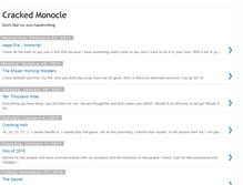 Tablet Screenshot of crackedmonocle.blogspot.com