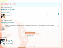 Tablet Screenshot of carterasybolso.blogspot.com