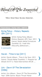 Mobile Screenshot of bloodoftheimmortal.blogspot.com