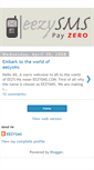 Mobile Screenshot of eezysms.blogspot.com