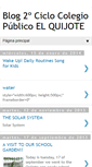 Mobile Screenshot of elquijote2ciclo.blogspot.com