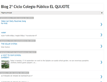 Tablet Screenshot of elquijote2ciclo.blogspot.com