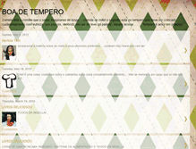 Tablet Screenshot of boadetempero.blogspot.com