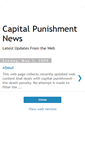 Mobile Screenshot of capitalpunishmentnews.blogspot.com