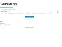 Tablet Screenshot of cadef1zar16.blogspot.com