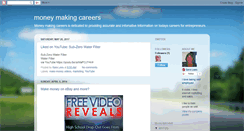 Desktop Screenshot of money-making-careers.blogspot.com