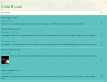 Tablet Screenshot of chrisandlizzi.blogspot.com