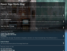 Tablet Screenshot of poweryogaworks.blogspot.com