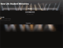 Tablet Screenshot of newlifestudentministries.blogspot.com