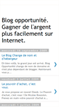 Mobile Screenshot of blogopportunite.blogspot.com