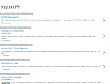 Tablet Screenshot of kaylabhall.blogspot.com