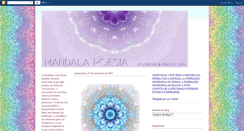 Desktop Screenshot of mandalapoesia.blogspot.com