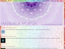 Tablet Screenshot of mandalapoesia.blogspot.com