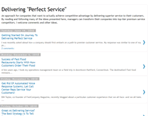 Tablet Screenshot of deliveringperfectservice.blogspot.com