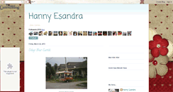 Desktop Screenshot of hannyesandra.blogspot.com