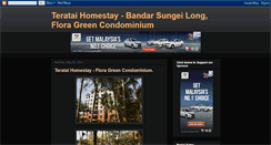 Desktop Screenshot of bandarsungeilonghomestay.blogspot.com